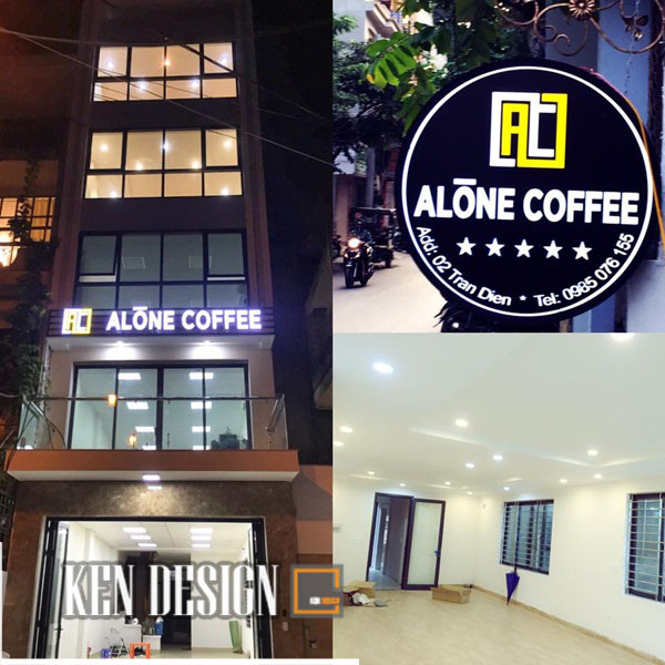 thiết kế quán cafe độc đáo